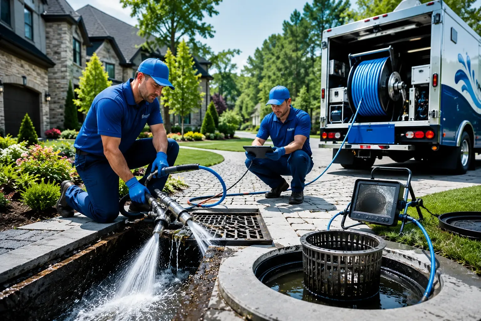 Local outdoor drain cleaning professionals in Villa Ridge, IL